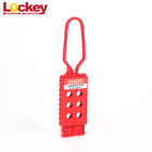 High Security PP Non - Conductive Safety Nylon Lockout Hasp Tagout Loto